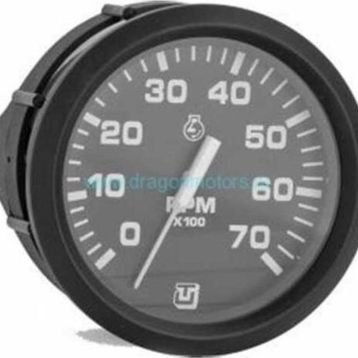 Ultraflex Uflex F08 0-7000 RPM Siyah Devir Göstergesi