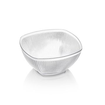 UltraForm Barok Küçük Şeffaf Kare Salata Kasesi