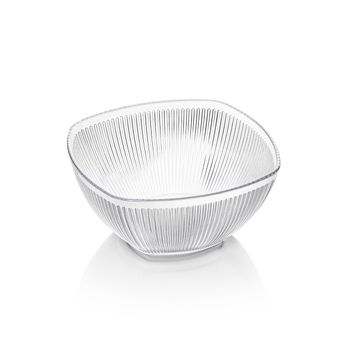 UltraForm Barok Küçük Şeffaf Kare Salata Kasesi