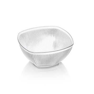 UltraForm Barok Küçük Şeffaf Kare Salata Kasesi