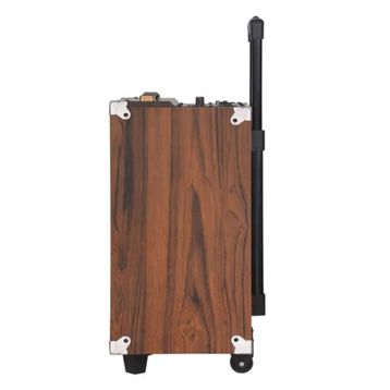 Ultratekno B-Q12 50 W Süper Bass Valiz Kablosuz Mikrofonlu Bluetooth Hoparlör