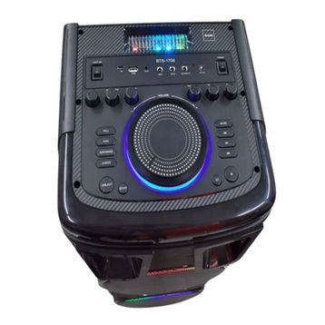 Ultratekno BTS-1708 200 W Karaoke RGB Efektli Party Box Mikrofonlu Bluetooth Hoparlör