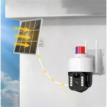 UltraTekno CMR46 Güneş Panelli 4G+ Wi-Fi 5MP Dış Mekan Güvenlik Kamerası