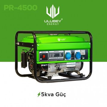 Ulubey Energy PR-4500 5KVA 4000W Bakır Sargılı Benzinli Jeneratör