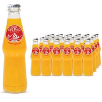 Uludağ 250 ml Efsane Gazozu Portakallı Cam Soda (24 adet)