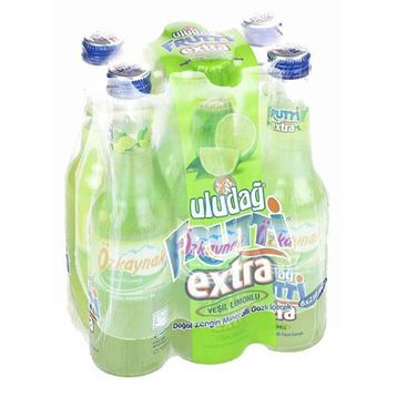 Uludağ 250 ml Frutti Extra Yeşil Limon Soda
