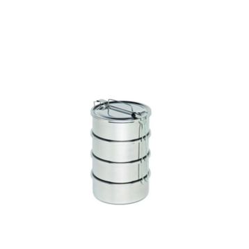 Ulutaş 12x6 cm 4 Katlı Isıtılabilir Sefertası