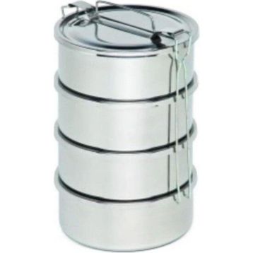 Ulutaş 12x6 cm 4 Katlı Isıtılabilir Sefertası