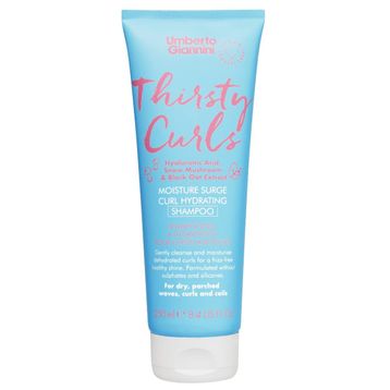 Umberto Giannini Thirsty Curls Nemsiz Kıvırcık Saçlar İçin Hyaluronic Acid İçerikli 250 ml Nemlendirici Şampuan