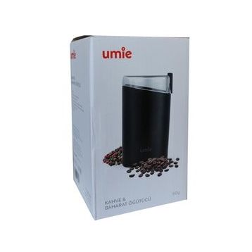 Umie KB-U50 60 gr Kapasiteli Siyah 140 W Kahve ve Baharat Öğütücü