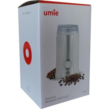 Umie KB-U51 65 gr Kapasiteli Beyaz 160 W Kahve ve Baharat Öğütücü
