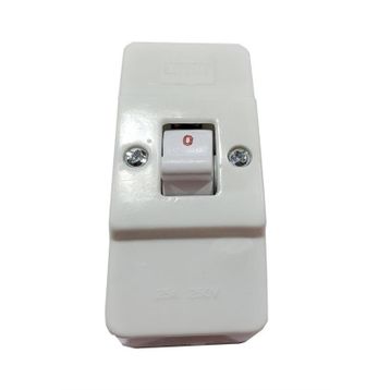 Ümit 25A Elektrik Gümüş Kontaklı Porselenli Monofaze Şalter