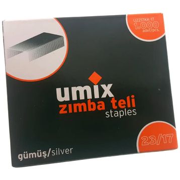 Umix 23/17 Gümüş Zımba Teli