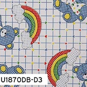 Umix Fix U1870DB-D3 200x45 cm Dekoratif Ayıcıklar Yapışkanlı Folyo
