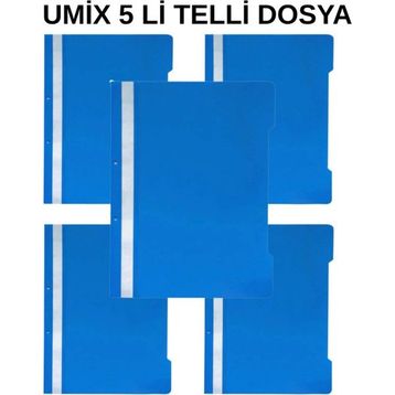 Umix Mavi 5'li Telli Dosya