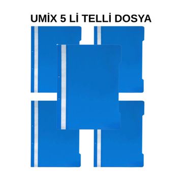Umix Mavi 5'li Telli Dosya