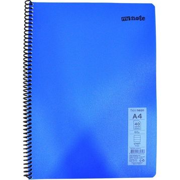 Umur Mynote Flex Neo A4 40 Yaprak Çizgili Lacivert Defter