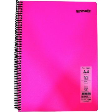 Umur Mynote Flex Neo A4 40 Yaprak Çizgili Pembe Defter