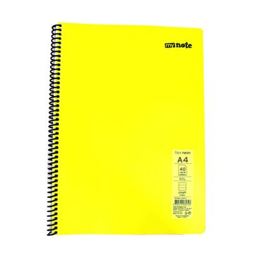 Umur Mynote Flex Neo A4 40 Yaprak Çizgili Sarı Defter