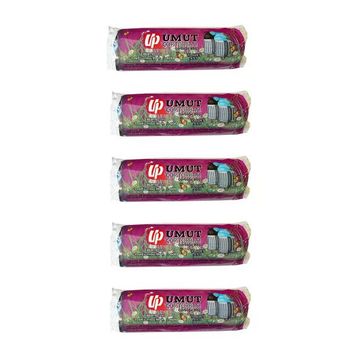 Umut 2 Kat Siyah 600 gr 80x110 cm 10 Adetlik Jumbo Çöp Torbası (10 adet)
