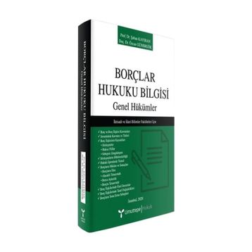 Umuttepe Yayınları - Borçlar Hukuku Bilgisi Genel Hükümler