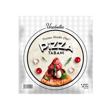 Unabella 480 gr 4'lü Pizza Tabanı