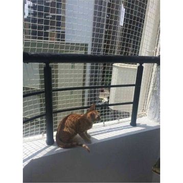 Ünal File 2.50 x 15 mt Kedi Güvenlik Ağı Kalın Balkon Filesi