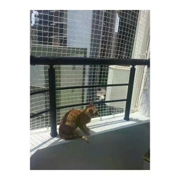 Ünal File 2.50 x 16 mt Kedi Güvenlik Ağı Kalın Balkon Filesi