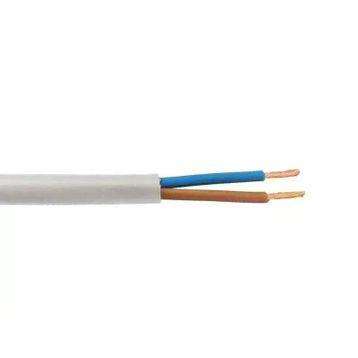 Ünal H05VV-F 2x2.5 mm² Beyaz TTR Kablo