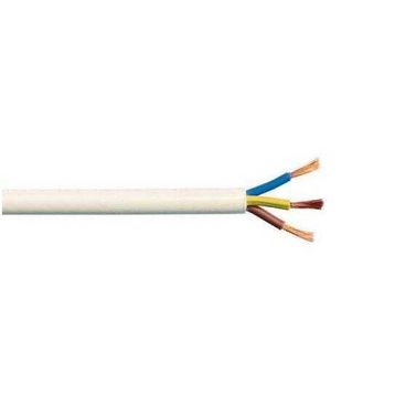 Ünal H05VV-F 3x1 mm² Beyaz TTR Kablo
