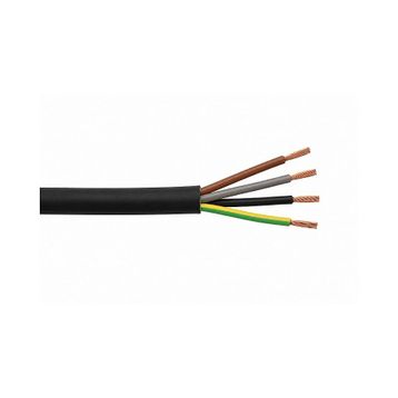 Ünal H05VV-F 4x1.5 mm² Siyah TTR Kablo