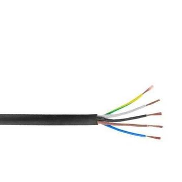 Ünal H05VV-F 5x1.5 mm² Siyah TTR Kablo