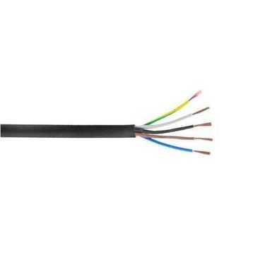 Ünal H05VV-F 5x2.5 mm² Siyah TTR Kablo