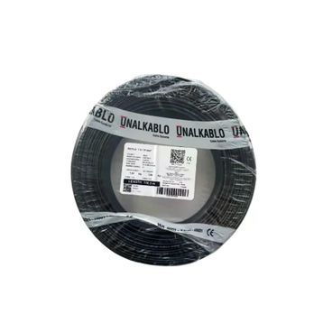 Ünal H07V-U 1.5 mm² Siyah NYA Kablo