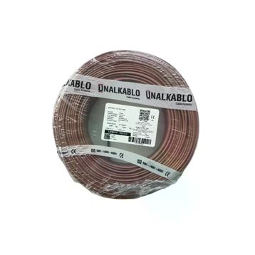 Ünal H07V-U 2.5 mm² Kahverengi NYA Kablo