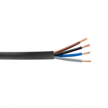 Ünal H07VV-F 4x6 mm² Siyah TTR Kablo