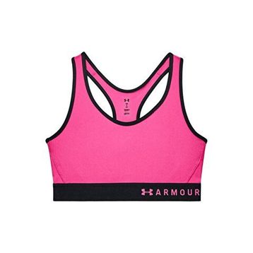 Under Armour 1307196-695 Pembe Kadın Armour Mid Keyhole Sütyen