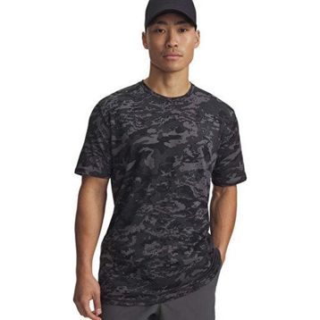 Under Armour 1357727-026 Gri Ua Abc Camo Ss Erkek Günlük Tişört