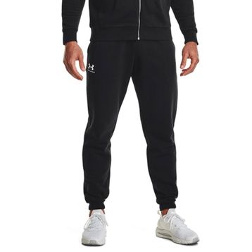 Under Armour 1373882 Siyah UA Essential Fleece Jogger Erkek Eşofman Altı