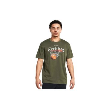 Under Armour 1387376-390 Heavyweight Yeşil Erkek T-shirt