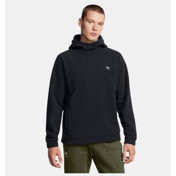 Under Armour 1387571-001 Expanse Fleece Siyah Outdoor Erkek Eşofman Üstü