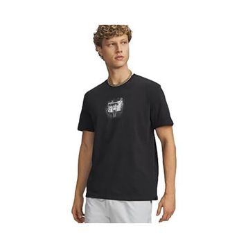 Under Armour 6009784-001 Siyah Curry Let Him Cook Tee Erkek Basketbol Tişört