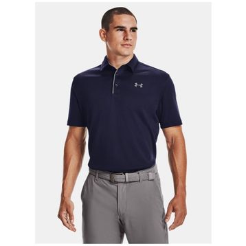 Under Armour Düz Koyu Lacivert Erkek Polo T-Shirt
