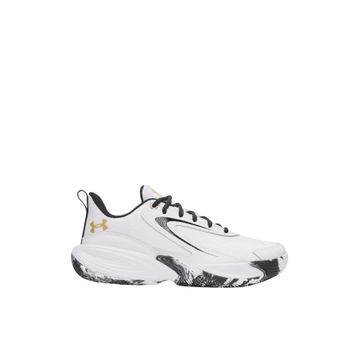 Under Armour Lockdown 8 6009400-100 Beyaz Erkek Basketbol Spor Ayakkabı