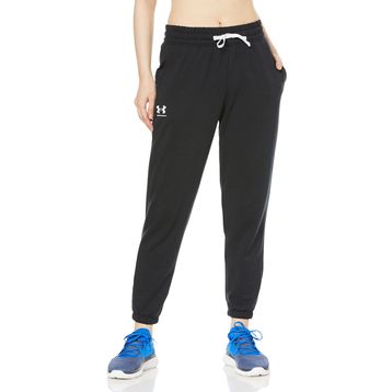 Under Armour Rival Terry Siyah Kadın Eşofman Altı