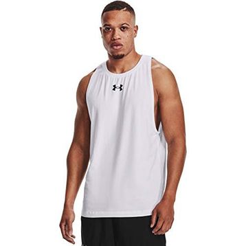 Under Armour UA Baseline Cotton Tank Beyaz Erkek Atlet