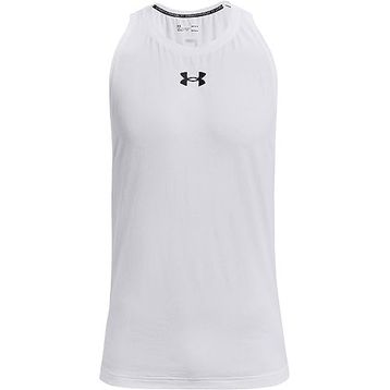 Under Armour UA Baseline Cotton Tank Beyaz Erkek Atlet
