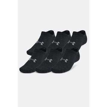 Under Armour Ua Essential No Show 6PK Siyah Unisex Çorap