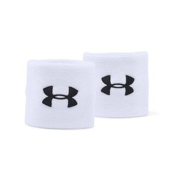Under Armour UA Performance Wristbands Beyaz Erkek Bileklik