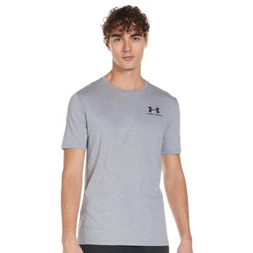 Under Armour UA Sportstyle Lc Ss Gri Erkek T-Shirt